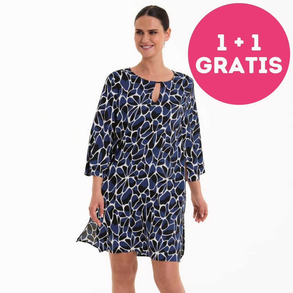 Anita Style Salla Tuniek 8638 465 Black/Pool Blue S