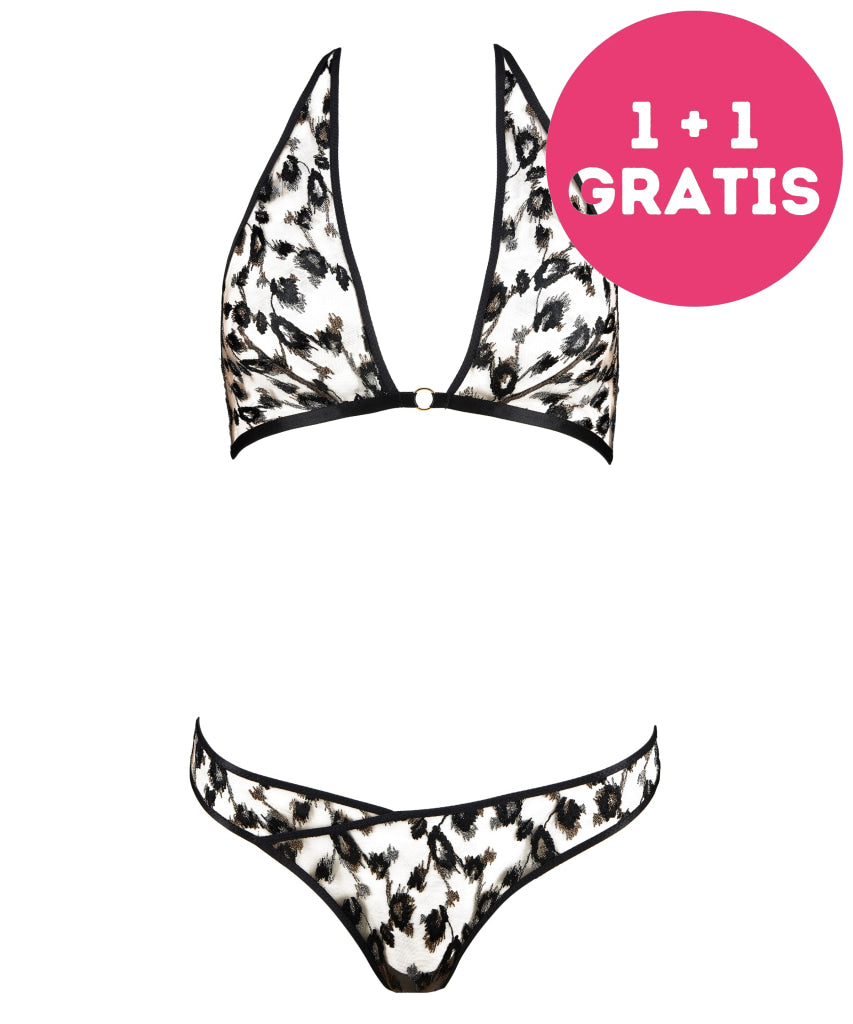 Aubade Boite A Desir Absolutely Wild Setje 2X80-1 Metl Metallic Fusion