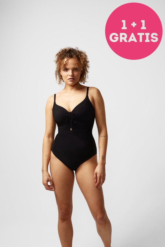 Chantelle Beachwear Inspire Beugel Badpak C10G70 011 Zwart 75 / C