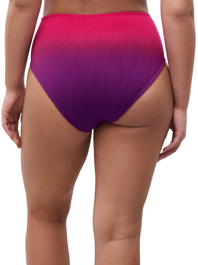 Chantelle Beachwear SWIM ONE SIZE Bikinislip hoge taille C12VC5 A41 SUNSET TIE & DYE TU