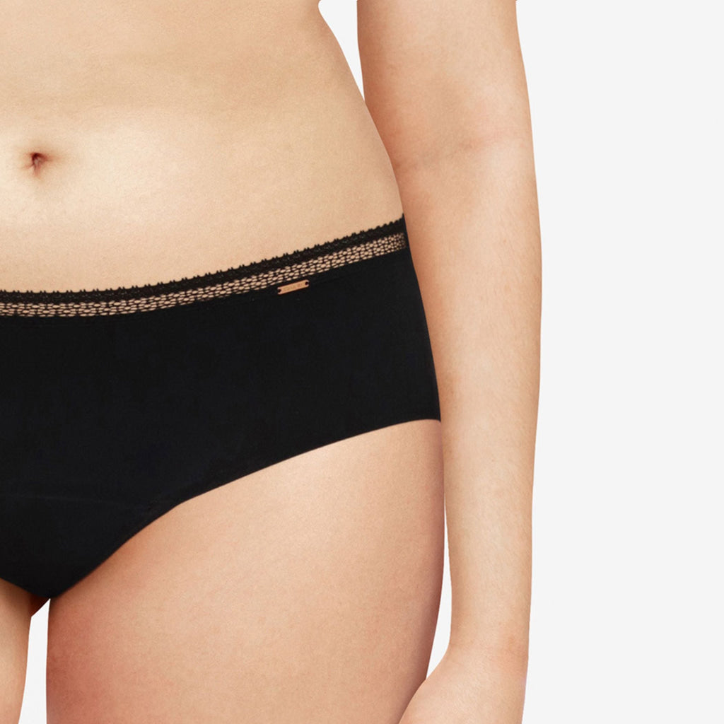 Chantelle Menstruatieslip Short C16L40 011 Zwart 40