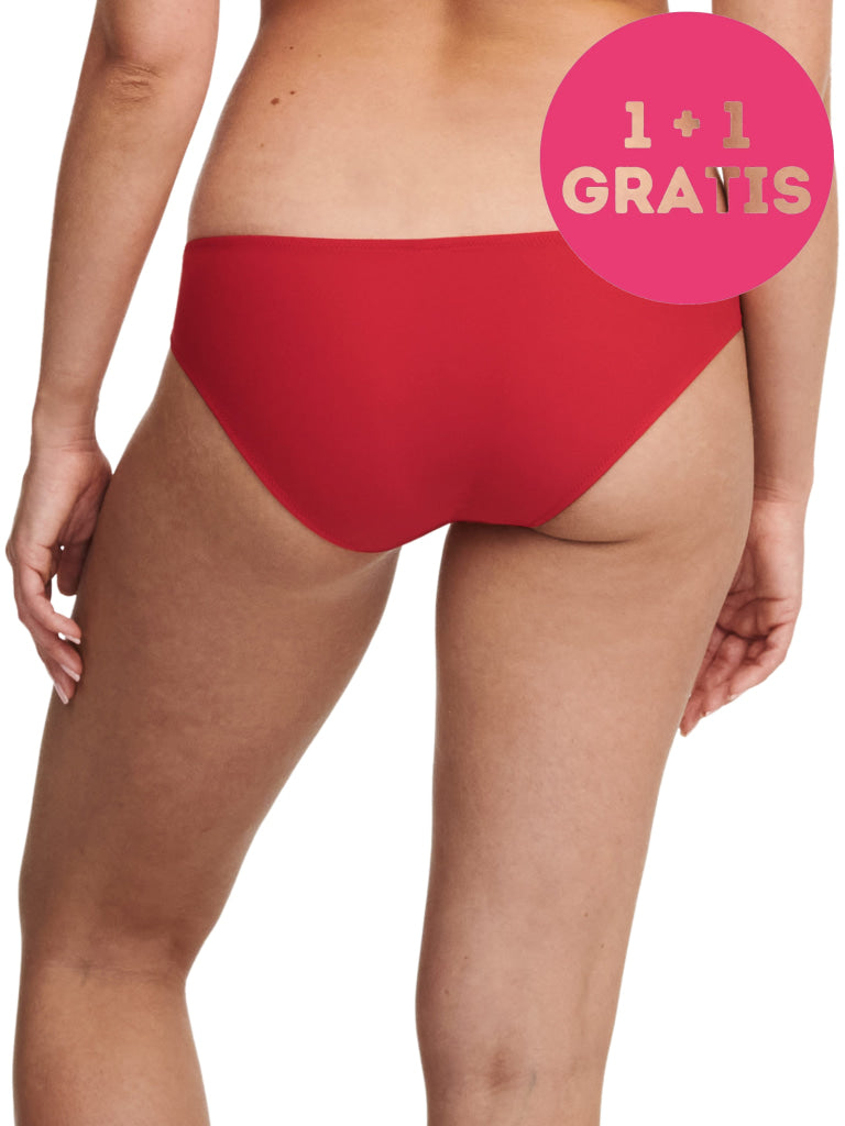 Chantelle Midnight Flowers Slip C12N30 05W Scarlet