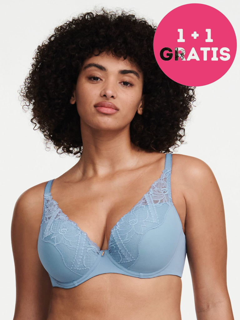 Chantelle Orangerie Dream T-Shirt Beha C17Q20 0E9 Mistgrijs 80 / B