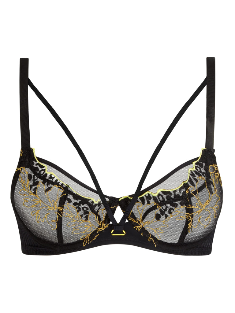 Chantelle SPICE beugelbh C22BMU 0IU BLACK/YELLOW