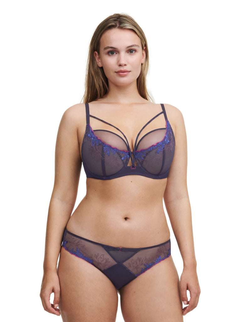 Chantelle SPICE beugelbh C22BMU 0JT MIDNIGHT BLUE MULTICO