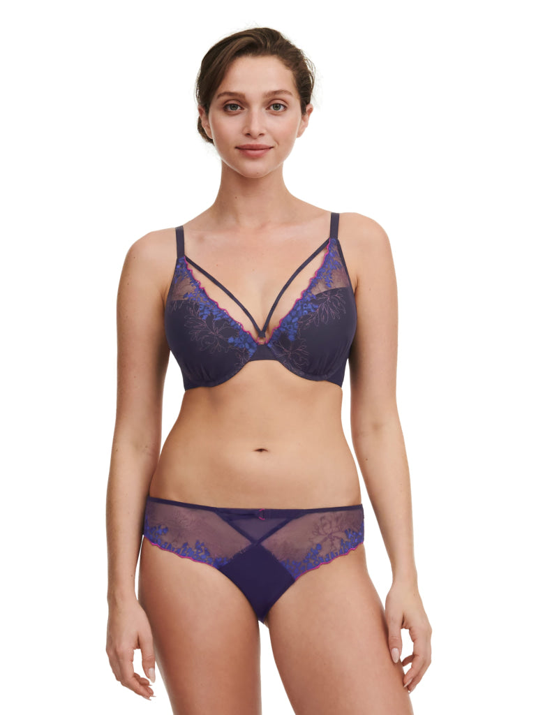 Chantelle SPICE Push up C22BNR 0JT MIDNIGHT BLUE MULTICO