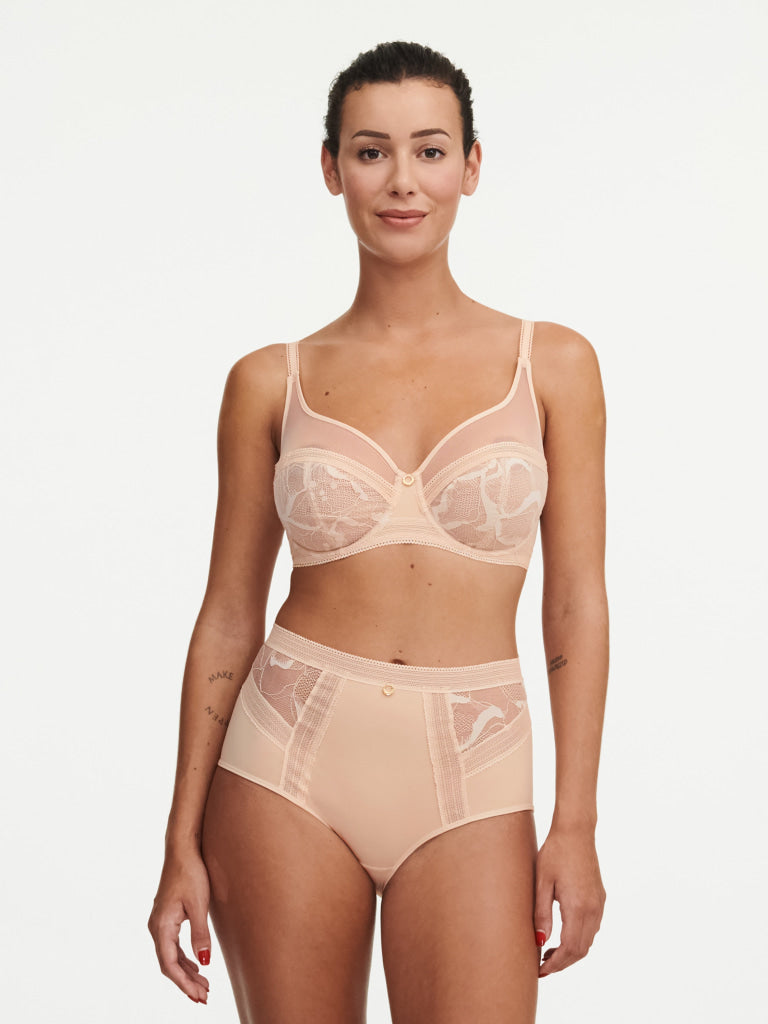 Chantelle True Lace Tailleslip C11M80 01N Goudkleurig Beige
