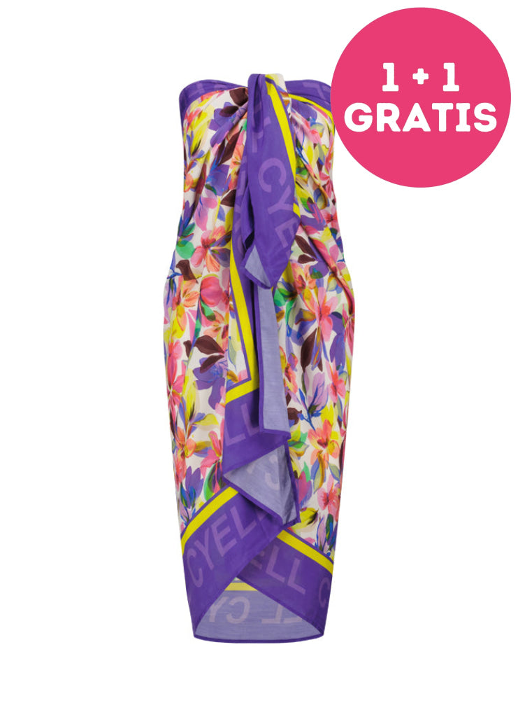 Cyell Pareo Fluid Flowers Csw471B 515 One Size