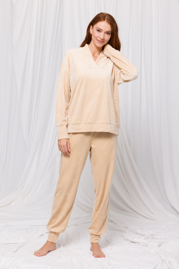 Lords & Lilies Huispak V Hals 232-52-Tpf-V 988 Beige