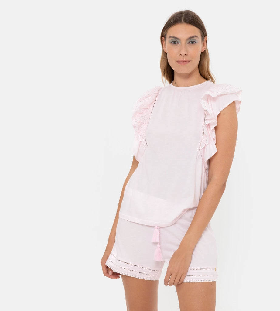 Lords & Lilies Pyjama Top 221-5-Xlg-Z 412 Rose