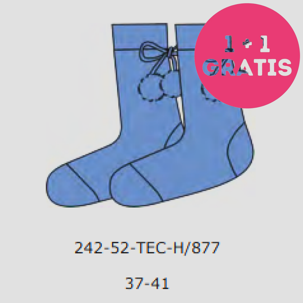 Lords & Lilies Slaapsokken 242-52-TEC-H 877 blauw One Size