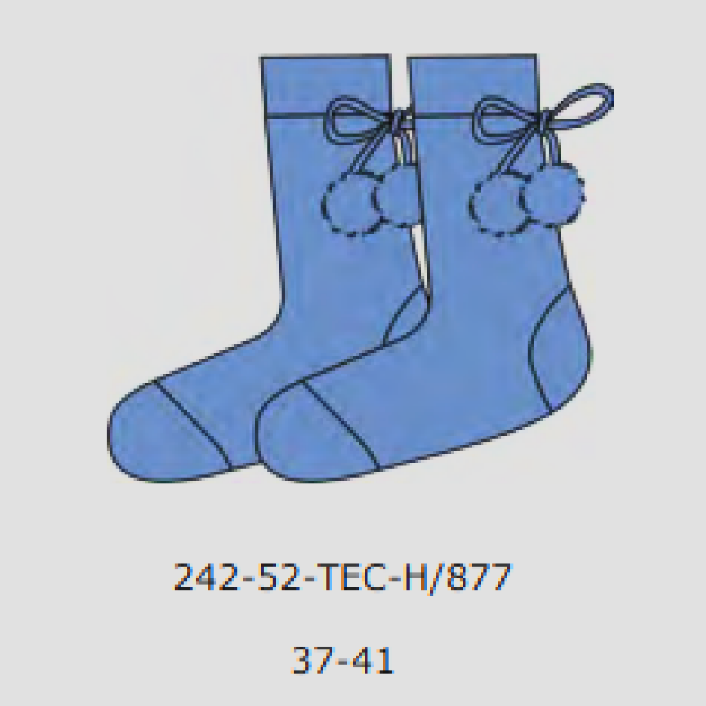 Lords & Lilies Slaapsokken 242-52-TEC-H 877 blauw One Size