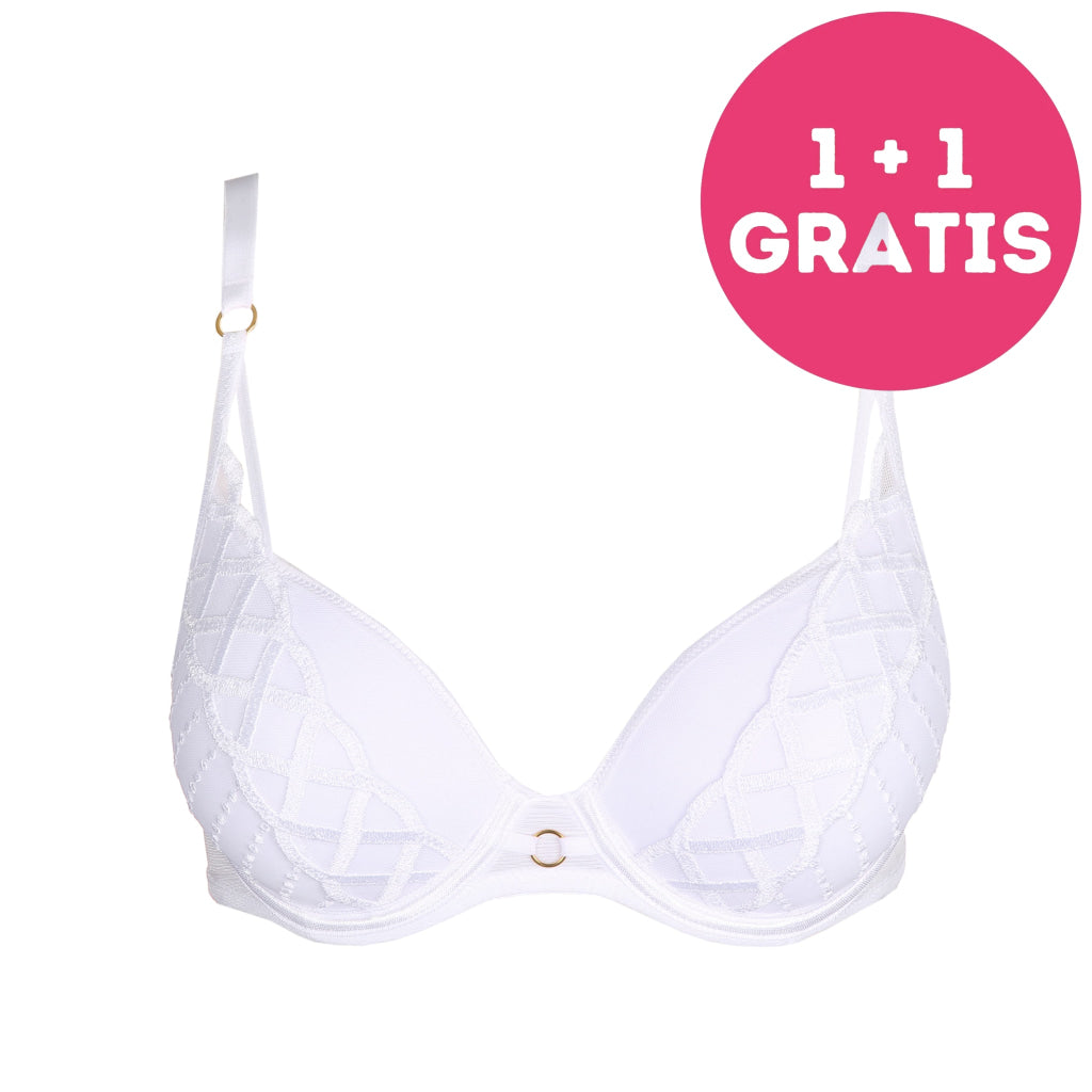 Marie Jo Jhana Voorgevormde Bh - Hartvorm 0102796 Wit
