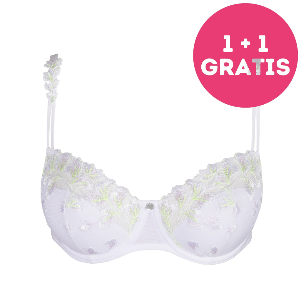 Marie Jo Leda Balconette Halve Mousse Cups 0102525 Wit