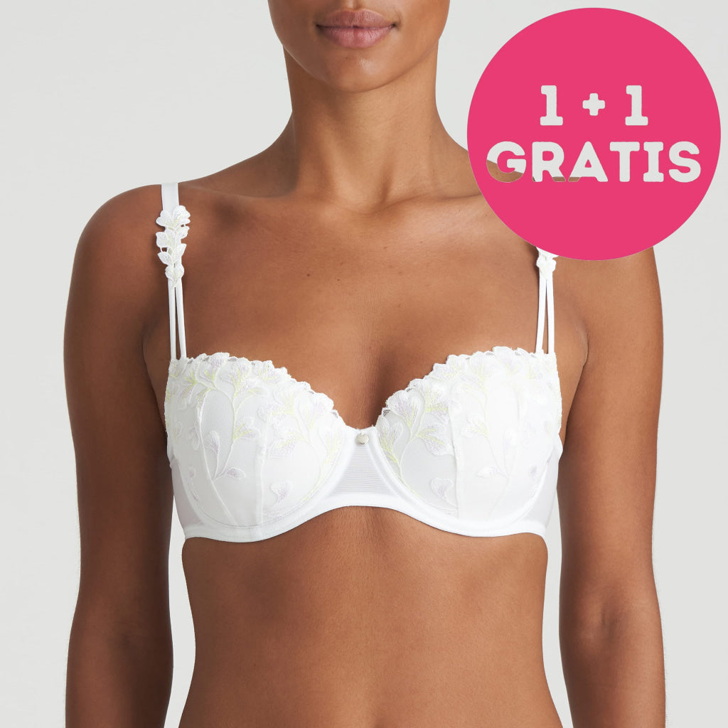 Marie Jo Leda Balconnet Bh Met Mousse Cups 0102529 Wit 70 / B