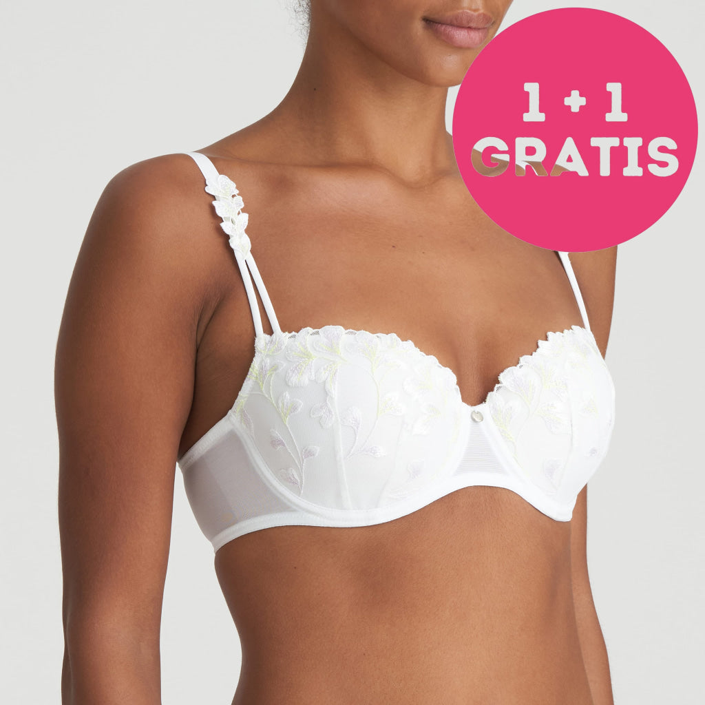 Marie Jo Leda Balconnet Bh Met Mousse Cups 0102529 Wit