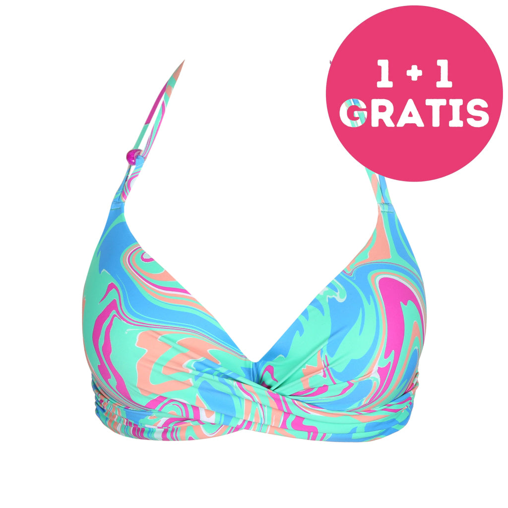 Marie Jo Swim Arubani Voorgevormde Plunge Bikinitop 1007316 Ocs