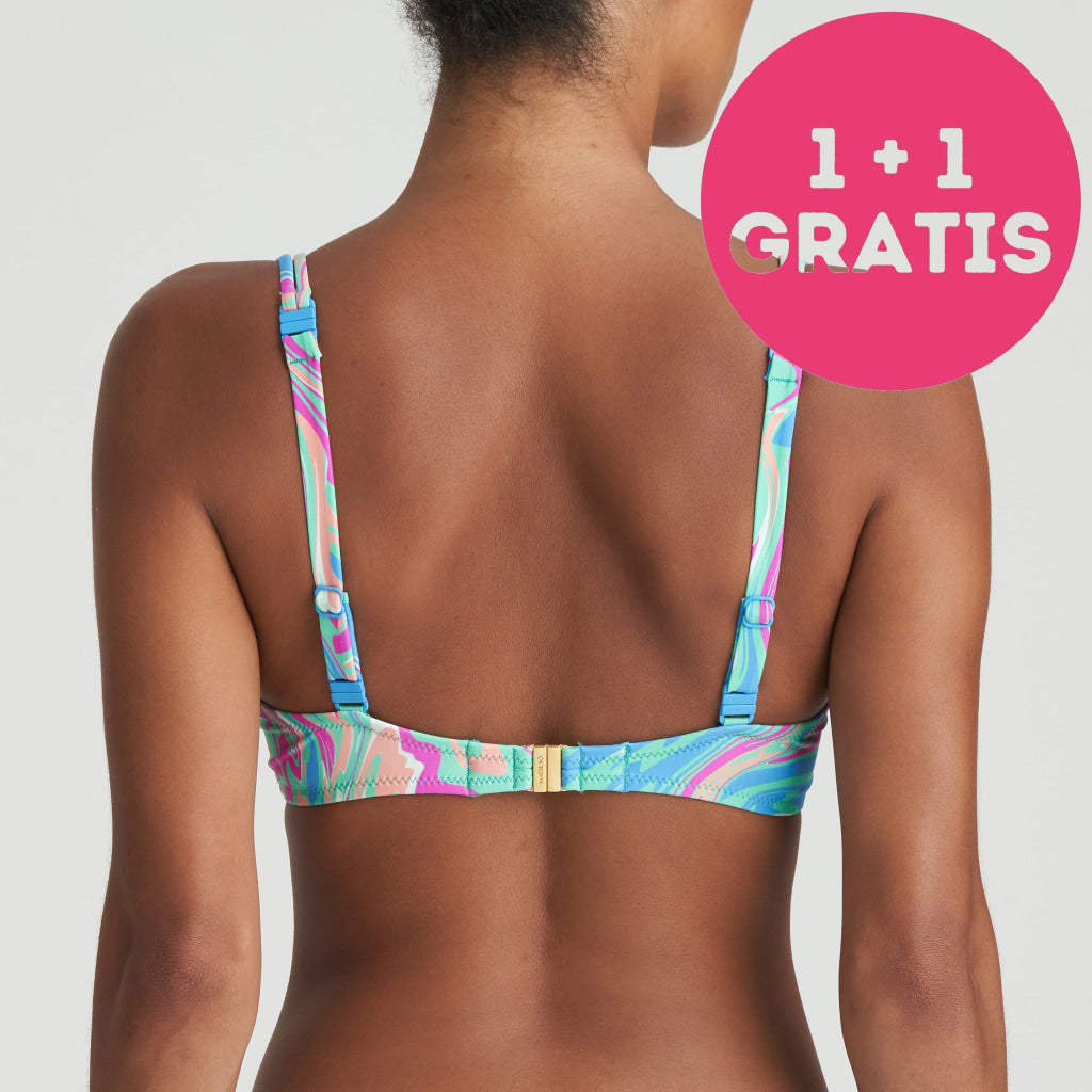 Marie Jo Swim Arubani Voorgevormde Plunge Bikinitop 1007316 Ocs