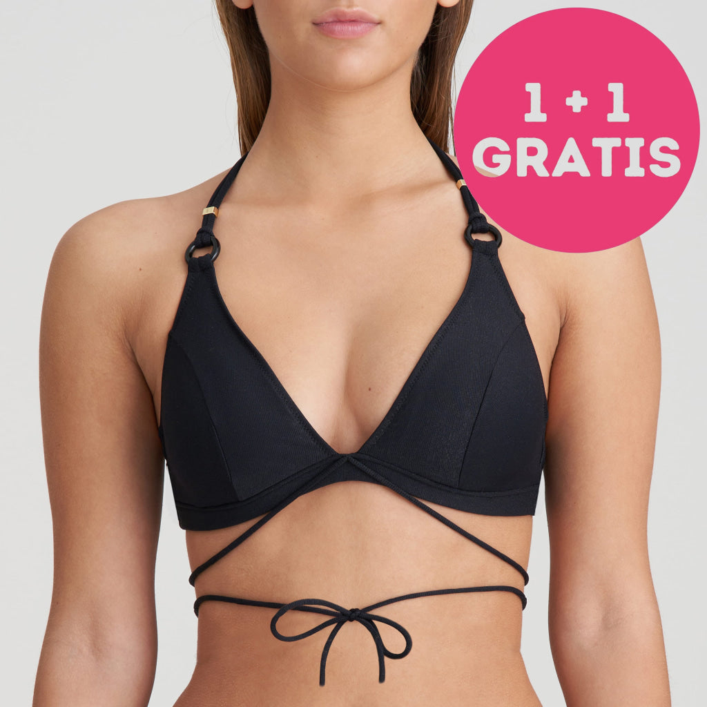 Marie Jo Swim Dahu Voorgevormde Triangel Bikini 1006713 Zwa Xs