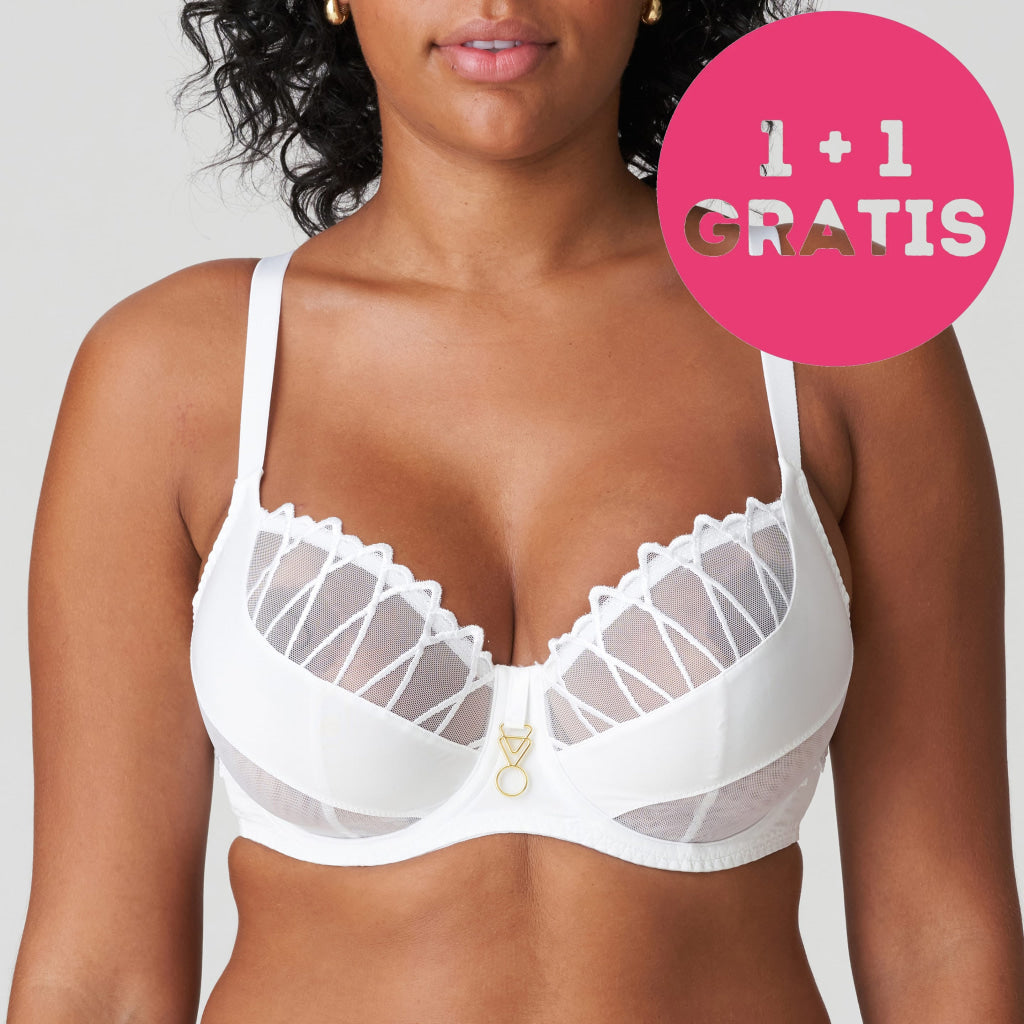 Prima Donna Arthill Balconette Bh Tulpsnit 0163364 Wit 75 / C