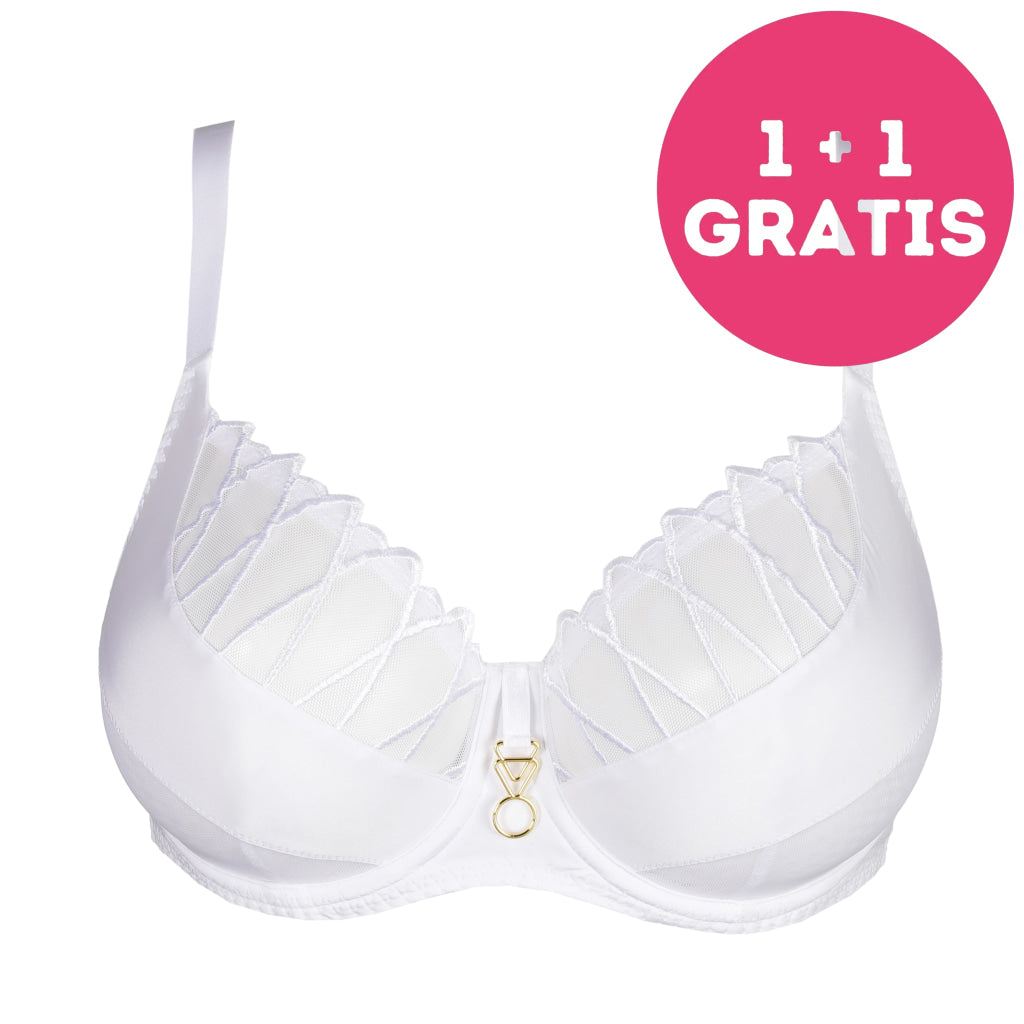 Prima Donna Arthill Balconette Bh Tulpsnit 0163364 Wit