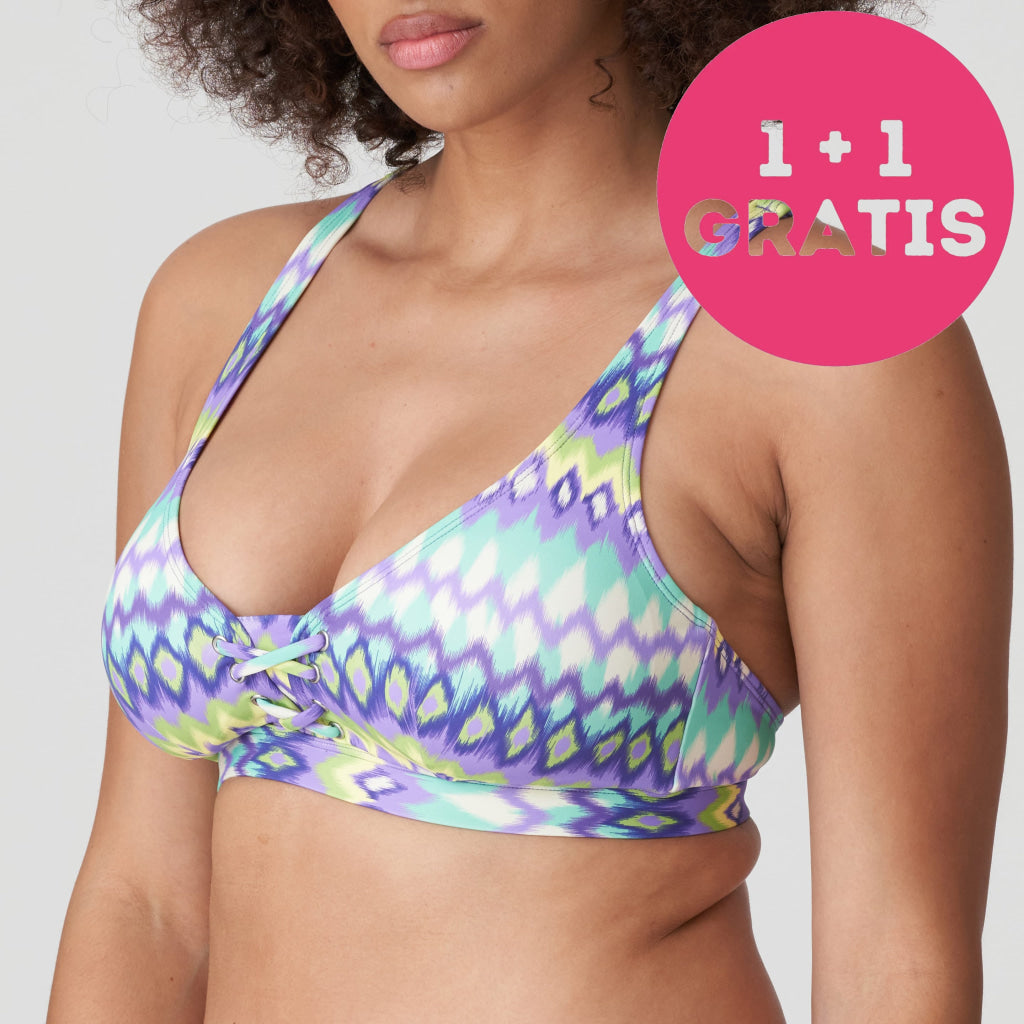 Prima Donna Swim Holiday Plunge Bikinitop Zonder Beugel 4007125 Mzb