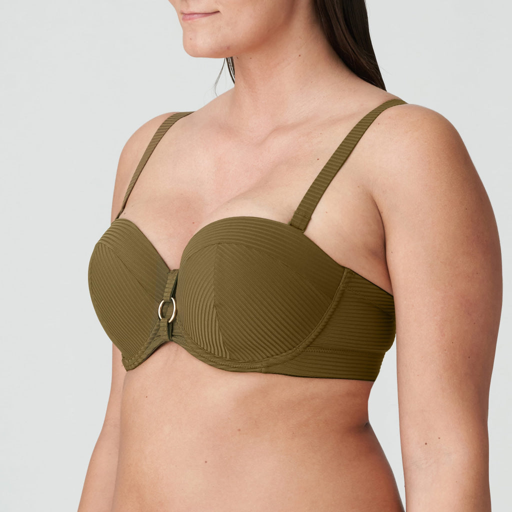 Prima Donna Swim Sahara Voorgevormde Bikini Strapless 4006317 Oli