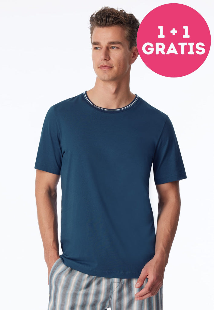 Schiesser T-Shirt Ronde Hals 181184 801 Admiral 48