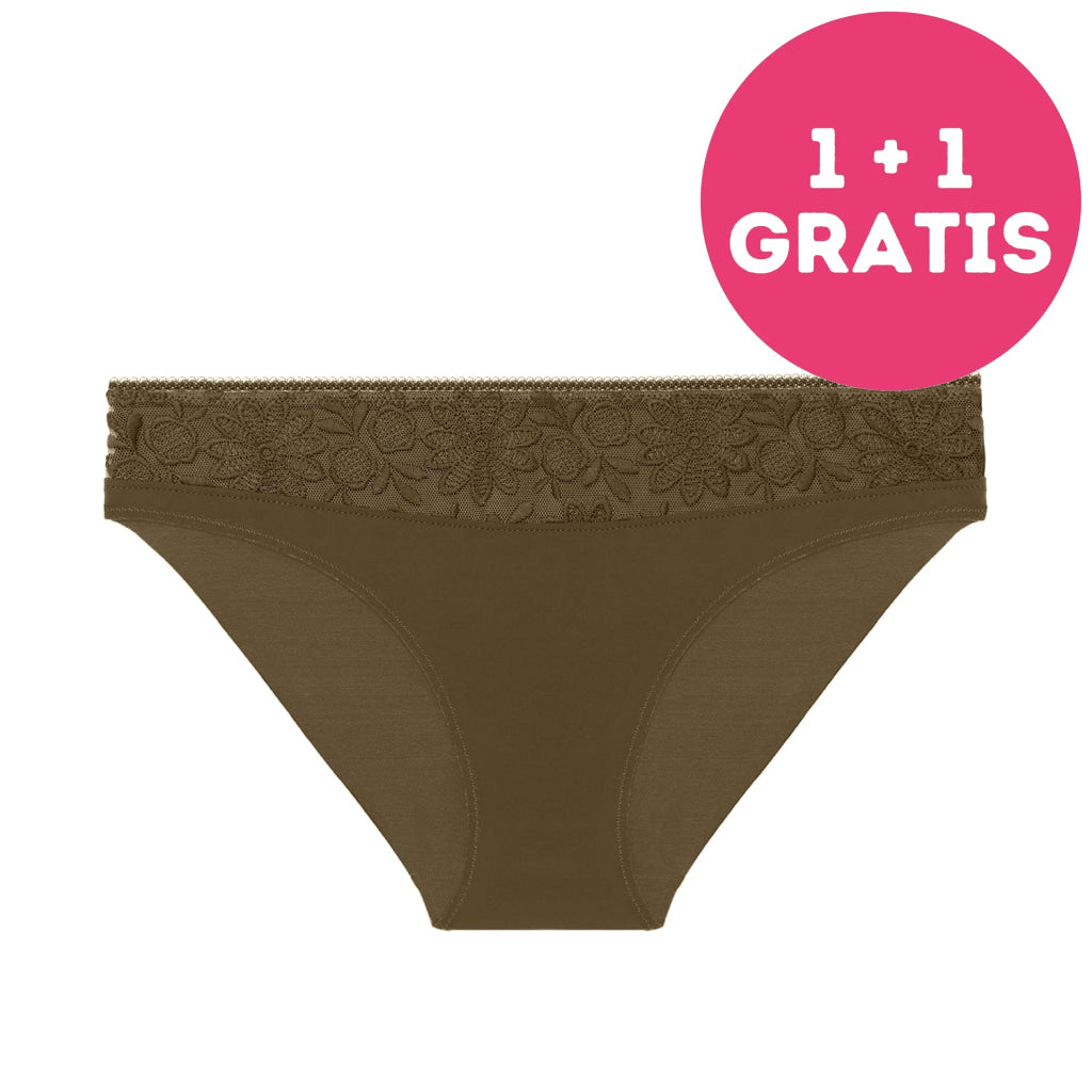Simone Pérèle Amazone Rio Slip 1C2720 661 Vert Nomade
