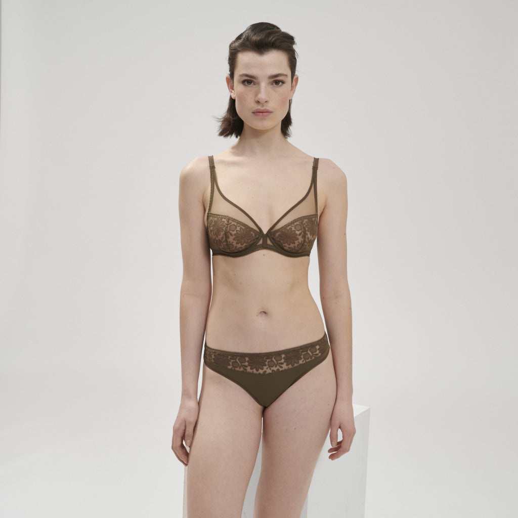Simone Pérèle Amazone Rio Slip 1C2720 661 Vert Nomade