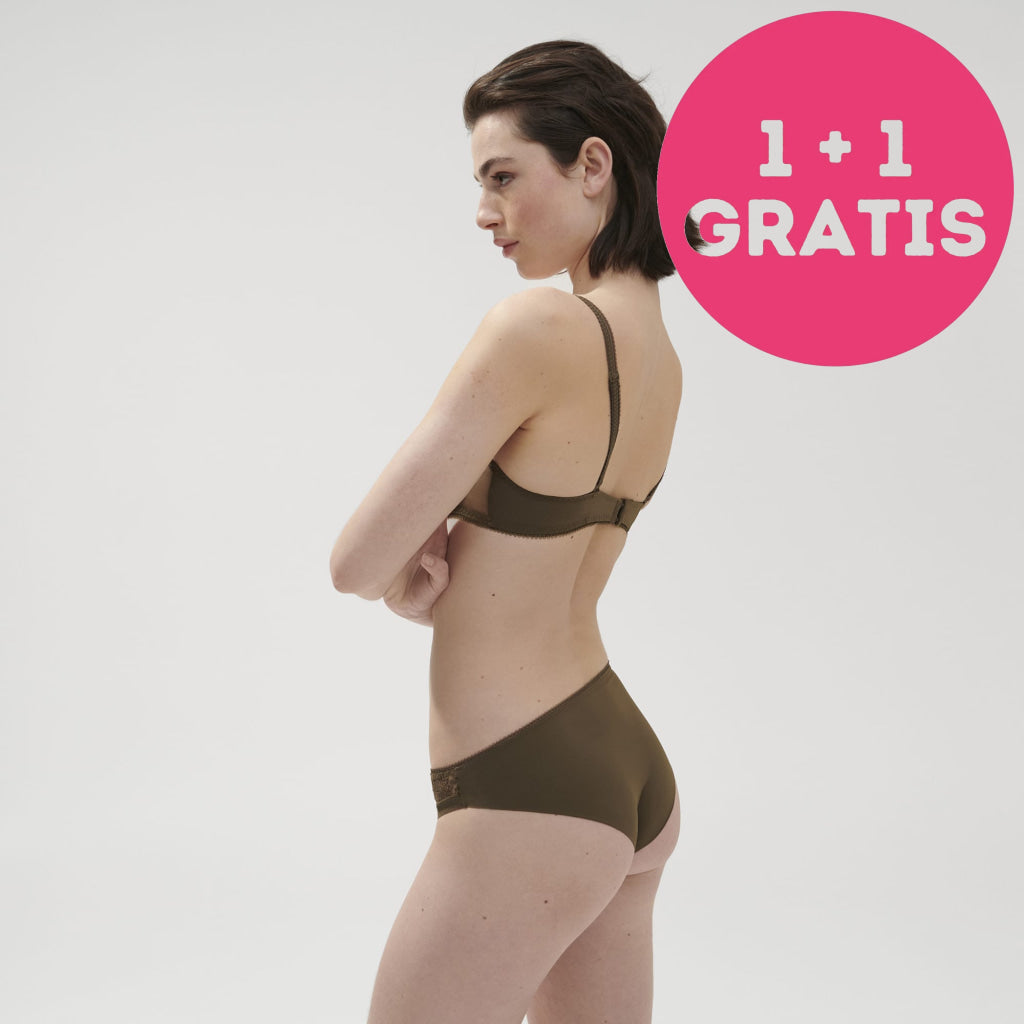 Simone Pérèle Amazone Rio Slip 1C2720 661 Vert Nomade