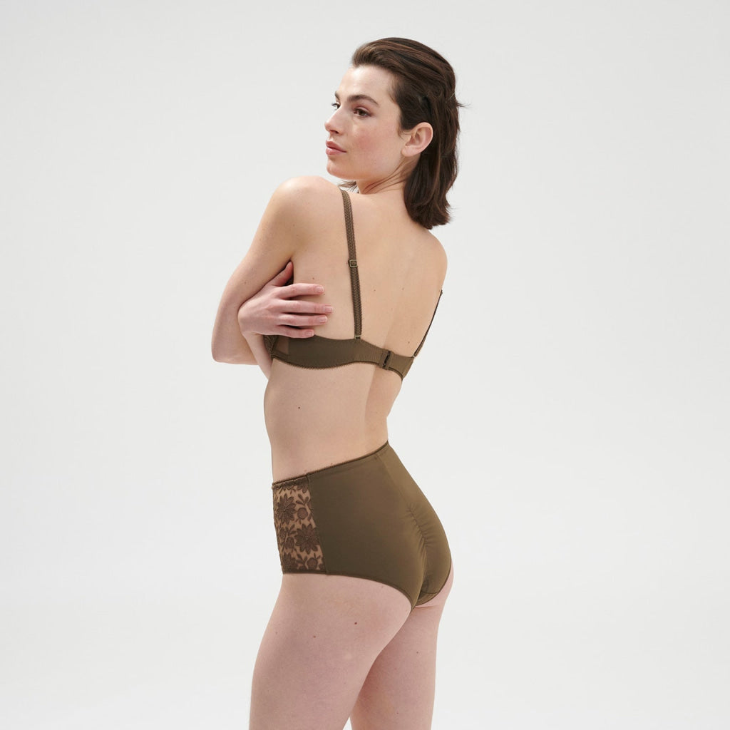 Simone Pérèle Amazone Taille Slip 1C2770 661 Vert Nomade