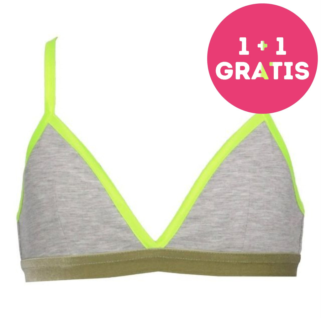 Strawberry Secrets Alex Triangle Mouse Grey/Yellow S