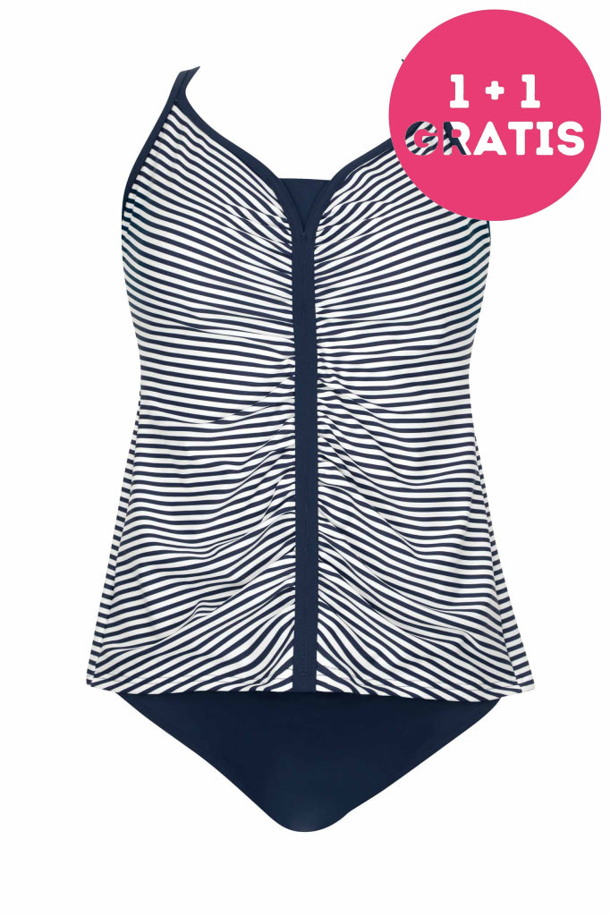 Sunflair Tankiniset Prothese 78013 2601 Blau/Weiss 38 / B